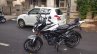 Bajaj Pulsar NS200 adventure mod ScientyKraft left side