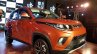 Mahindra KUV100 NXT Fiery Orange front three quarters right side