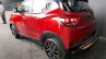 Mahindra KUV100 NXT Red & Black accessorised rear three quarters