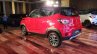 Mahindra KUV100 NXT Red & Black rear three quarters left side