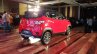 Mahindra KUV100 NXT Red & Black rear three quarters right side