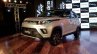 Mahindra KUV100 NXT Silver & Black front three quarters left side