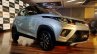 Mahindra KUV100 NXT Silver & Black front three quarters right side