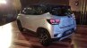 Mahindra KUV100 NXT Silver & Black rear three quarters left side