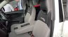 Mahindra KUV100 NXT white accessorised front seats