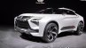 Mitsubishi e-Evolution concept 2017 Tokyo Motor Show side angle