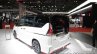 Nissan Serena Nismo rear three quarters at the Tokyo Motor Show