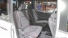 Nissan Serena Nismo second row seat at the Tokyo Motor Show