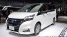 Nissan Serena e-Power at 2017 Tokyo Motor Show front three quarters