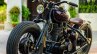 Royal Enfield Thunderbird 350 Project BA Rajputana Customs front left quarter