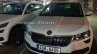 Skoda Karoq spotted in India front view