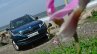 Skoda Kodiaq test drive review front angle shot