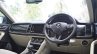 Skoda Kodiaq test drive review interior dashboard angle