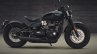 Triumph Bonneville Bobber black press right side