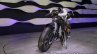 Yamaha Motoroid concept front three quarters right side at 2017 Tokyo Motor Show