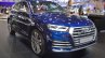 2017 Audi SQ5 front three quarters right side at 2017 Dubai Motor Show