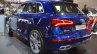 2017 Audi SQ5 rear three quarters left side at 2017 Dubai Motor Show