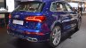 2017 Audi SQ5 rear three quarters right side at 2017 Dubai Motor Show