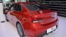 2017 Kia Rio Sedan rear three quarters left side at 2017 Dubai Motor Show