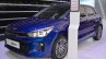 2017 Kia Rio front three quarters left side at 2017 Dubai Motor Show