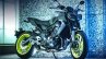 2017 Yamaha MT-09 press shot front right quarter