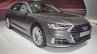 2018 Audi A8 L front three quarters right side at 2017 Dubai Motor Show