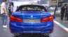 2018 BMW M5 rear at 2017 Dubai Motor Show