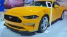 2018 Ford Mustang front three quarters left side at 2017 Dubai Motor Show