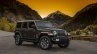 2018 Jeep Wrangler Unlimited Sahara front three quarters