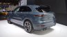 2018 Porsche Cayenne Turbo rear three quarters left side at 2017 Dubai Motor Show