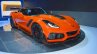 2019 Chevrolet Corvette ZR1 front three quarters right side at 2017 Dubai Motor Show