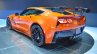 2019 Chevrolet Corvette ZR1 rear three quarters left side at 2017 Dubai Motor Show