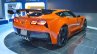 2019 Chevrolet Corvette ZR1 rear three quarters right side at 2017 Dubai Motor Show