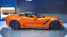 2019 Chevrolet Corvette ZR1 right side at 2017 Dubai Motor Show