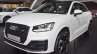 Audi Q2 front three quarters at 2017 Dubai Motor Show