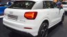 Audi Q2 rear three quarters at 2017 Dubai Motor Show