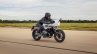 BMW R nineT Racer press action front right quarter