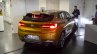 BMW X2 live images rear angle view