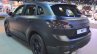 Borgward BX7 matte-black rear three quarters left side at 2017 Dubai Motor Show