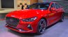 Genesis G70 with Sport Package front three quarters at 2017 Dubai Motor Show