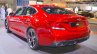 Genesis G70 with Sport Package rear three quarters left side at 2017 Dubai Motor Show