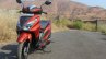 Honda Grazia first ride review front closeup