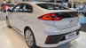 Hyundai Ioniq hybrid rear three quarters at 2017 Dubai Motor Show