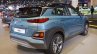 Hyundai Kona rear three quarters right side at 2017 Dubai Motor Show