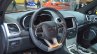 Jeep Grand Cherokee Trackhawk dashboard at 2017 Dubai Motor Show