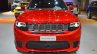 Jeep Grand Cherokee Trackhawk front at 2017 Dubai Motor Show