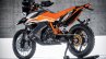 KTM 790 Adventure R Prototype studio shot rear left quarter