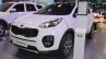 Kia Sportage front three quarters left side at 2017 Dubai Motor Show