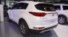 Kia Sportage rear three quarters left side at 2017 Dubai Motor Show