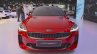 Kia Stinger GT front at the 2017 Dubai Motor Show